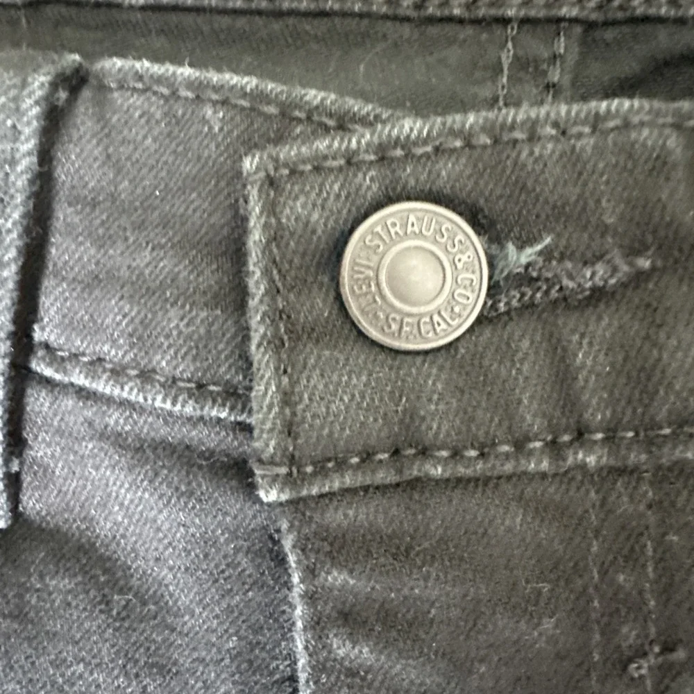 Levi's 511 Black Slim Jeans Size 29x32